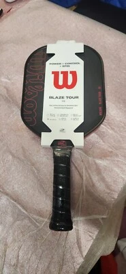 Wilson Blaze Tour 16 Pickleball Paddle Grip 2 41/4.Weighted 230g. 64in².RRP$229.