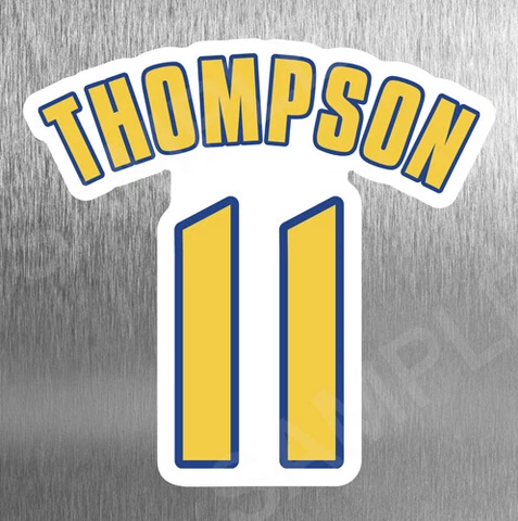 Magnet Die Cut Klay Thompson 11 Basketball Frig Refrigerator Warriors Tool Chest Cover