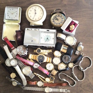 Vintage Watch Clock Bundle - Picture 1 of 9