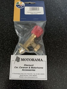 VÁLVULA ADAPTADOR DE GAS CAMPING PARA REGULADOR DE GAS SE ADAPTA 901 904 907 CARAVANA/AUTOCARAVANA - Imagen 1 de 4