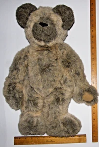 GROSSER Vintage 24 Zoll Penny französischer handgefertigter Mohair Teddyrücken Bergbär Plüschtier Weihnachten - Bild 1 von 10
