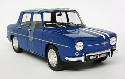 Solido 1/18 - Renault 8 Gordini 1100 1967 French Blue Diecast model car - Image 1 of 4