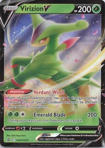 Virizion V Promo SWSH: Sword & Shield Promo Cards SWSH295 NM - Picture 1 of 2