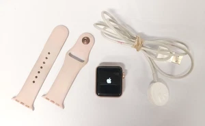 Apple Watch Series 3 38mm A1858 (Rose Gold, GPS/WiFi) - Scratches, Full Function - Picture 1 of 10