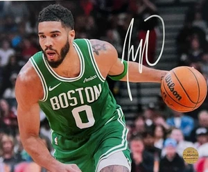 Jayson Tatum Boston Celtics Signed Autographed8x10 Photo with COA - Picture 1 of 6