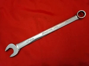 Snap-on SOEXM17 17mm 12 Point Flank Drive Plus Combination Wrench Metric USA S13 - Picture 1 of 12
