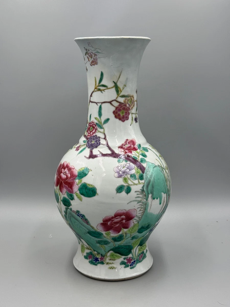 は*み様 中国　花瓶 は*み様 中国 花瓶 専用 中国美術 青花花瓶 高さ31㎝ タルチ 東さ7