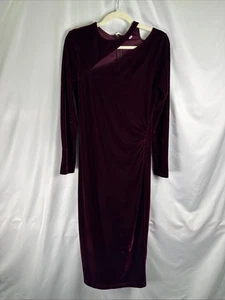 Abito Macey in maglia viola Reiss taglia 6 - Foto 1 di 5