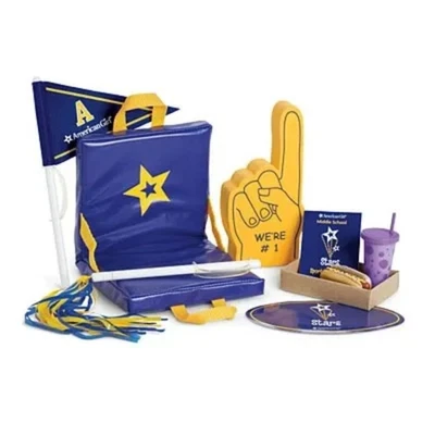 American Girl JLY Cheer Section Set 2008 Sports Fan Access. (RETIRED) NEW in Box - Image 1 of 4