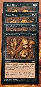 Mtg Weatherlight Buried Alive X4 - Picture 1 of 9
