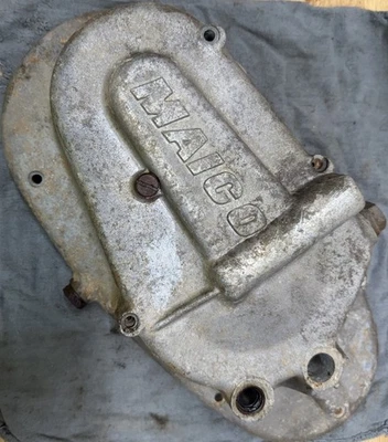Maico MC 400 440 Embrague Motor Estuches Cubierta Piezas Solo 1973 1974 1975 Foto 1 de 4