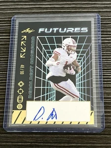 Decoldest Crawford 2024 Leaf Futures Auto Gold A-DC1 48/99 Grambling State - Imagen 1 de 2
