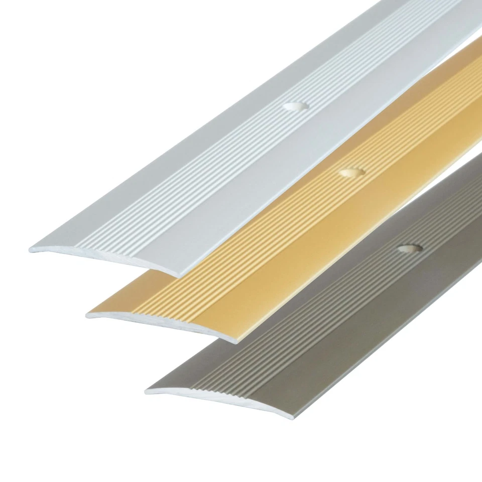 180cm x 38mm Profilo di transizione in alluminio, profilo di adattamento - Immagine 1 di 1