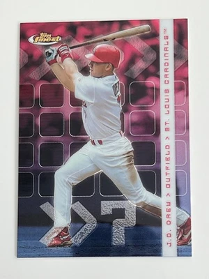 2002 Topps Finest - J.D. Drew #64 St. Louis Cardinals NR-MT+ - Image 1 of 2