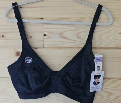 Delta Burke Women's 38DD Wire Free Black DB2505  NWT - Image 1 of 4