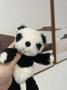 Jellycat vintage panda small 9” retired HTF plush bear - Picture 1 of 5