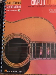 COMPLETE EDITION GUITAR METHOD by WILL SCHMID & GREG KOCH - HAL - GC - FREEPOST - Picture 1 of 2