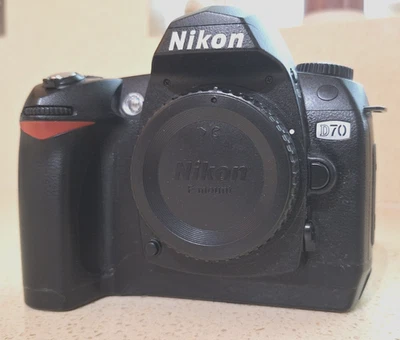 Nikon D70 Digital SLR Camera Body Only - 6.1MP DSLR with accessories and boxed. - Image 1 of 4