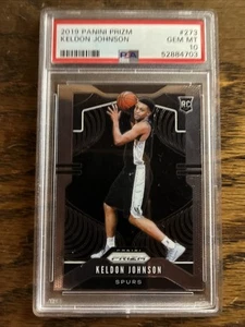 Panini Prizm 2019-20 - Rookie Keldon Johnson #273 (RC) PSA 10 - Imagen 1 de 2