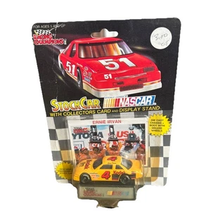 RACING CHAMPIONS STOCK CAR NASCAR Ernie Irvan #4 Kodak W/CARD & STAND 1/64 - Picture 1 of 3