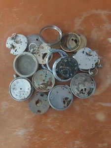 Antique Pocket Watch Spares and Repairs Job Lot - Picture 1 of 2