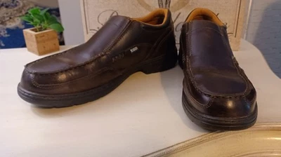 Timberland PRO Branston Para hombres Cuero Marrón ESD Zapatos de Trabajo talla 11.5 Ancho Usado en Excelente Condición Foto 1 de 4