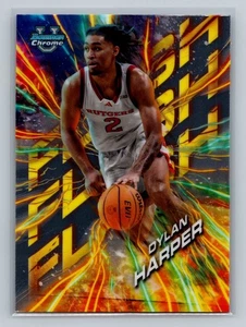 Dylan Harper 2024-25 Bowman University Chrome #FL-3 Flash Rutgers - Foto 1 di 2