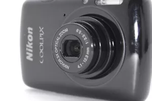 Nikon Coolpix S01 Digital 10.1MP Compact Digital Camera Black from JAPAN Exc+5 - Picture 1 of 12