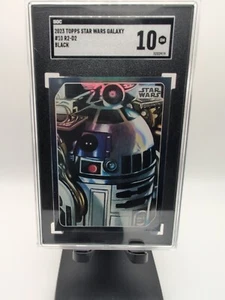 2023 Topps Star Wars 2023 Celebration Europe R2-D2 SGC 10 GEM MINT.  Black 8/10 - Picture 1 of 2