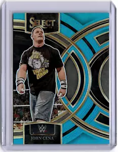 John Cena 2024 Panini Select WWE Light Blue #130 WWE Legends #039/199 - Picture 1 of 2