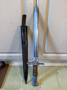 WWI ERA SWISS BAYONET WAFFENFABRIK NEUHAUSEN 779122 - Picture 1 of 7