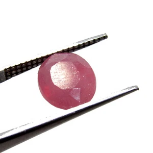 3.25Cts Certified Natural Pink Oval Cut Madagascar Ruby Loose Gemstone CH 7556 - Picture 1 of 3
