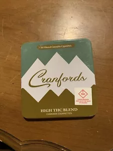 Cransfords Cannabis Cigarettes Tin-Empty - Picture 1 of 3