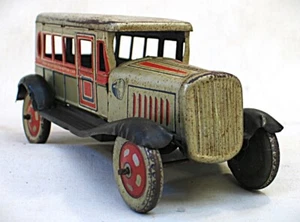 Vintage Blech Aufzieh Bus Made in Pre War Japan - Bild 1 von 12