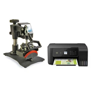Prensa Térmica PixMax para Sublimación Gorras e Impresora - Imagen 1 de 10