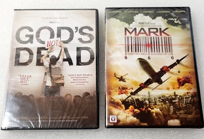 The Mark DVD End Times Thriller + God's Not Dead Lot of 2 DVDs NEW & SEALED! Foto 1 de 4