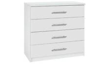 Normandy 4 Drawer Chest of Drawers - White