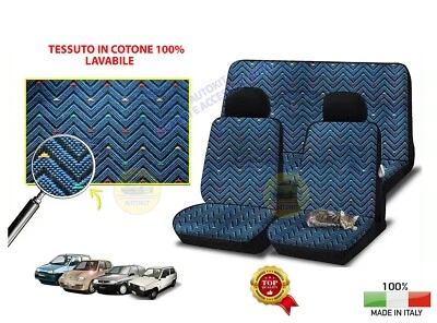 Coprisedili Specifici  per Panda 750 141 dal 1986 al 2003 Copri Sedile Fodere - Immagine 1 di 4