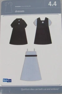 Vestidos QuicKutz 4x4 1 troqueles de corte REV-0282-S - Imagen 1 de 2