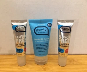 Lotto di 3 Skin Fix 1~ Olio Schiumogeno Detergente Viaggio 2~ LABBRA = SET 3 PZ - Foto 1 di 12