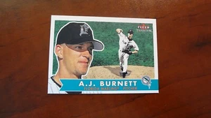 2001 FLEER TRADITION # 278 A.J. BURNETT BASEBALL CARD - Picture 1 of 2