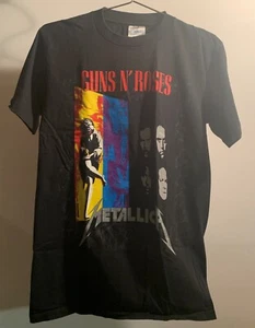 GUNS n' ROSES METALLICA FAITH NO MORE Vintage 1992 Tour Shirt Brockum Medium - Bild 1 von 3