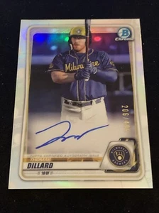 2020 Bowman - Chrome Prospects Autographs Refractor #CPA-TDI Thomas Dillard /499 - Picture 1 of 2