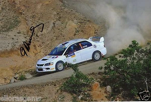 Rally Driver Didier Auriol Hand Signed Photo Autograph Sokda 12x8" N - Picture 1 of 1