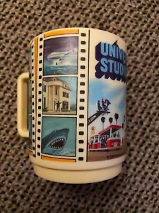 RARE 1979 Deka Universal Studios Plastic Film Reel Coffee Mug - Picture 1 of 7