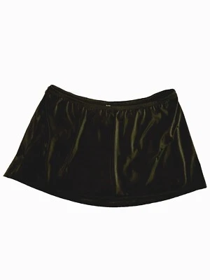 NUEVA FALDA DE NATACIÓN LANE BRYANT CACIQUE NEGRA ABERTURA Talla 24 Con Cintura Elástica Foto 1 de 4