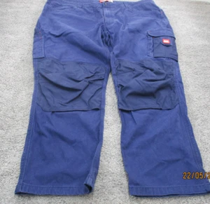 Hard Yakka Work/Tradie Pants 122S 48 W48 L30 Cotton Navy Blue Pockets Outdoor - Picture 1 of 19