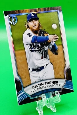 2022 Topps Tribute #57 Justin Turner Los Angeles Dodgers - Image 1 of 2