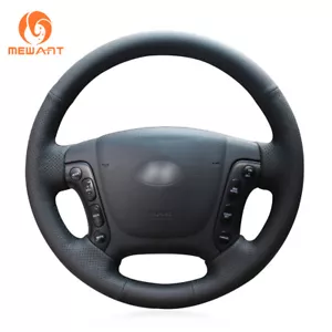 Hágalo usted mismo Cubierta negra de cuero artificial para Hyundai Santa Fe 2007-2012 - Imagen 1 de 10