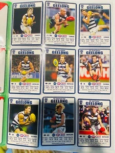 Mix 2008 AFL Teamcoach - Gold & Silver and regular cards with free Album - Picture 1 of 20